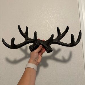 Rustic deer antler wall decor boho decoration for home